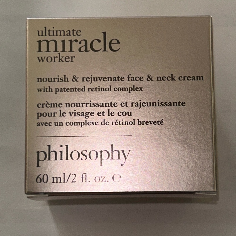 Philosophy Ultimate miracle worker nourish & rejuvenate face & neck cream